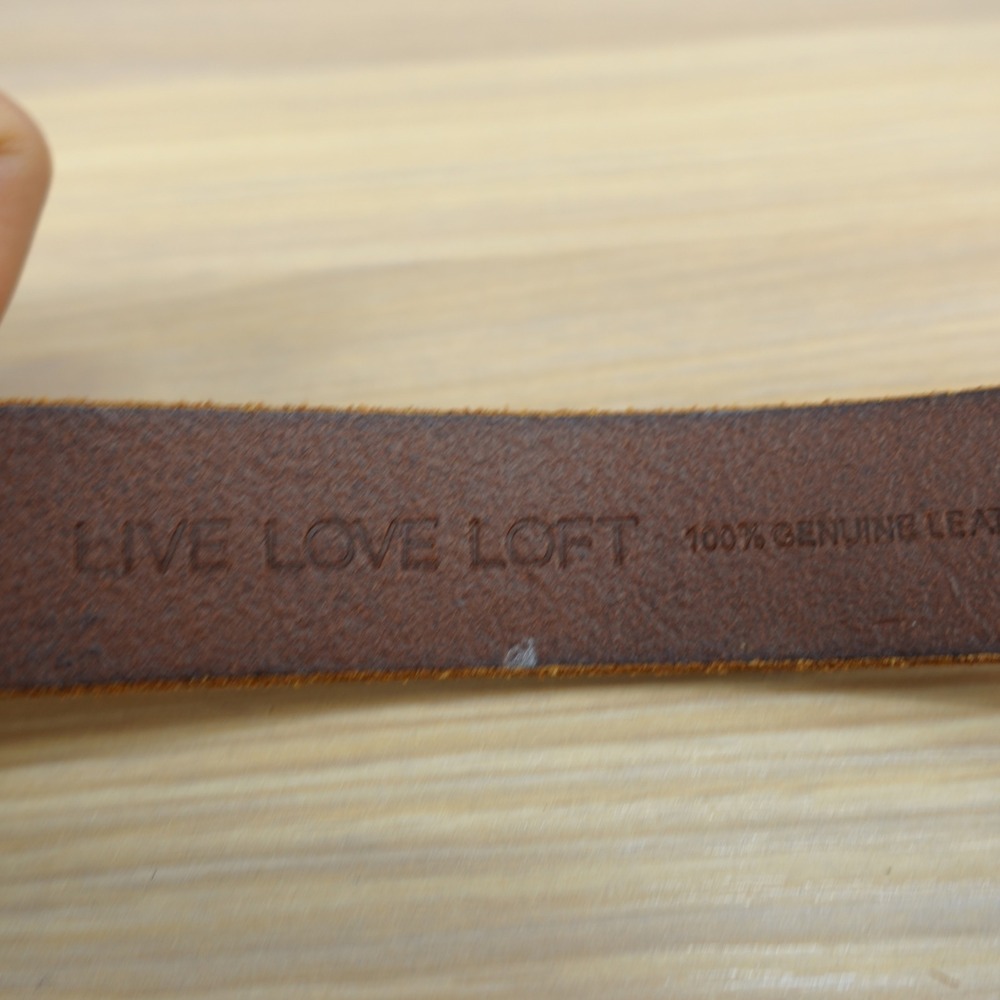 Ren Faire Leather Knot Belt Women SMALL Brown Swashbuckler Pirate LIVE LOVE LOFT - Picture 3 of 11